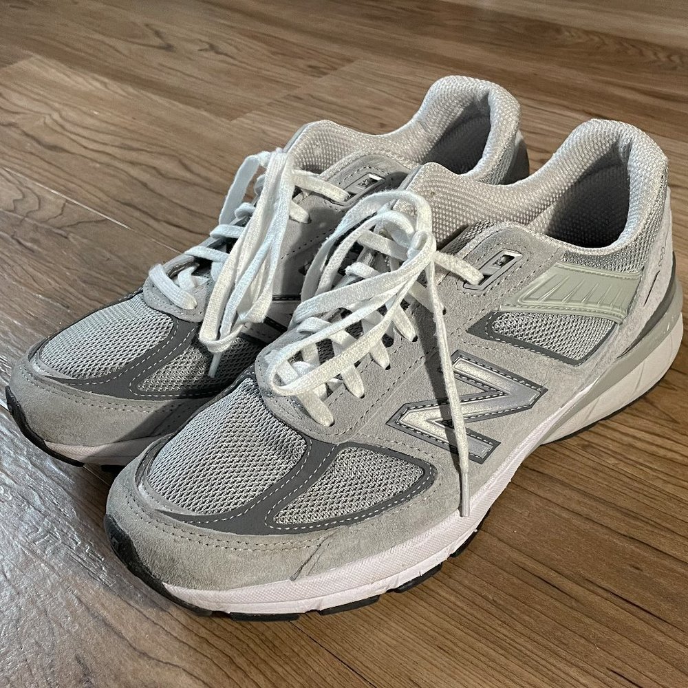 New Balance 990 V5 Grey Mens 9.5, Made in USA